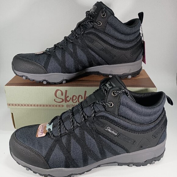 Sketchers Seager Hiker - Side to Side Hiking Boots from Finish Line Women's 10" - Picture 1 of 9